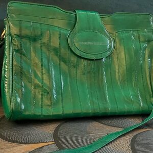 Genuine Eel Skin Vintage Purse